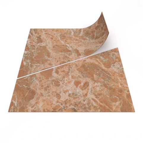 peach marble trapezoid 63788DR