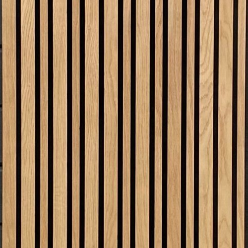 Floorin põrandad - Natural Oak - must vilt, must MDF