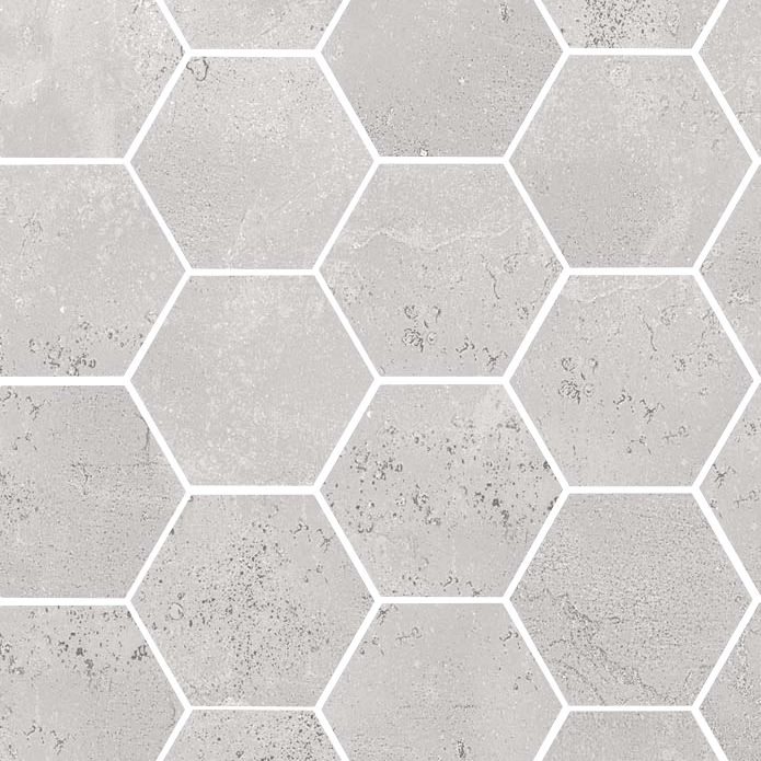 Floorin põrandad - hexagon silver